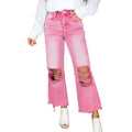 Pink Signal Jean — UrbanEdge High-Waist