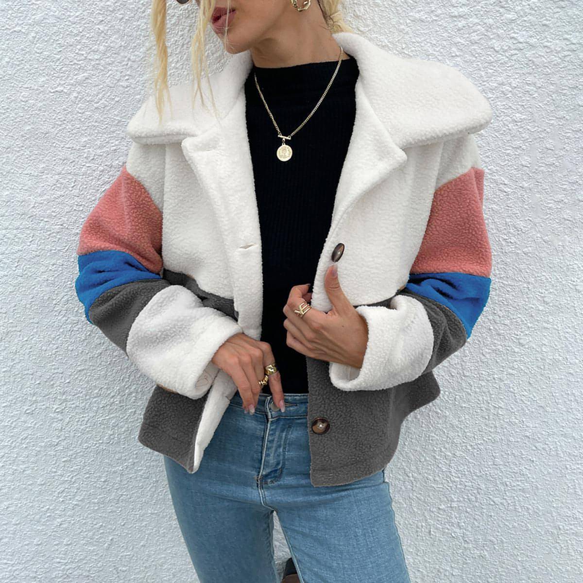 Signal Button Down Collared Jacket