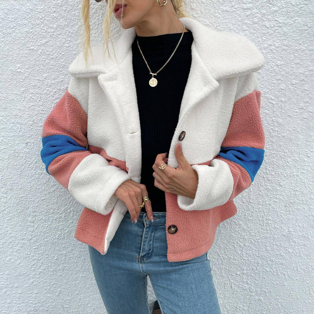 Signal Button Down Collared Jacket