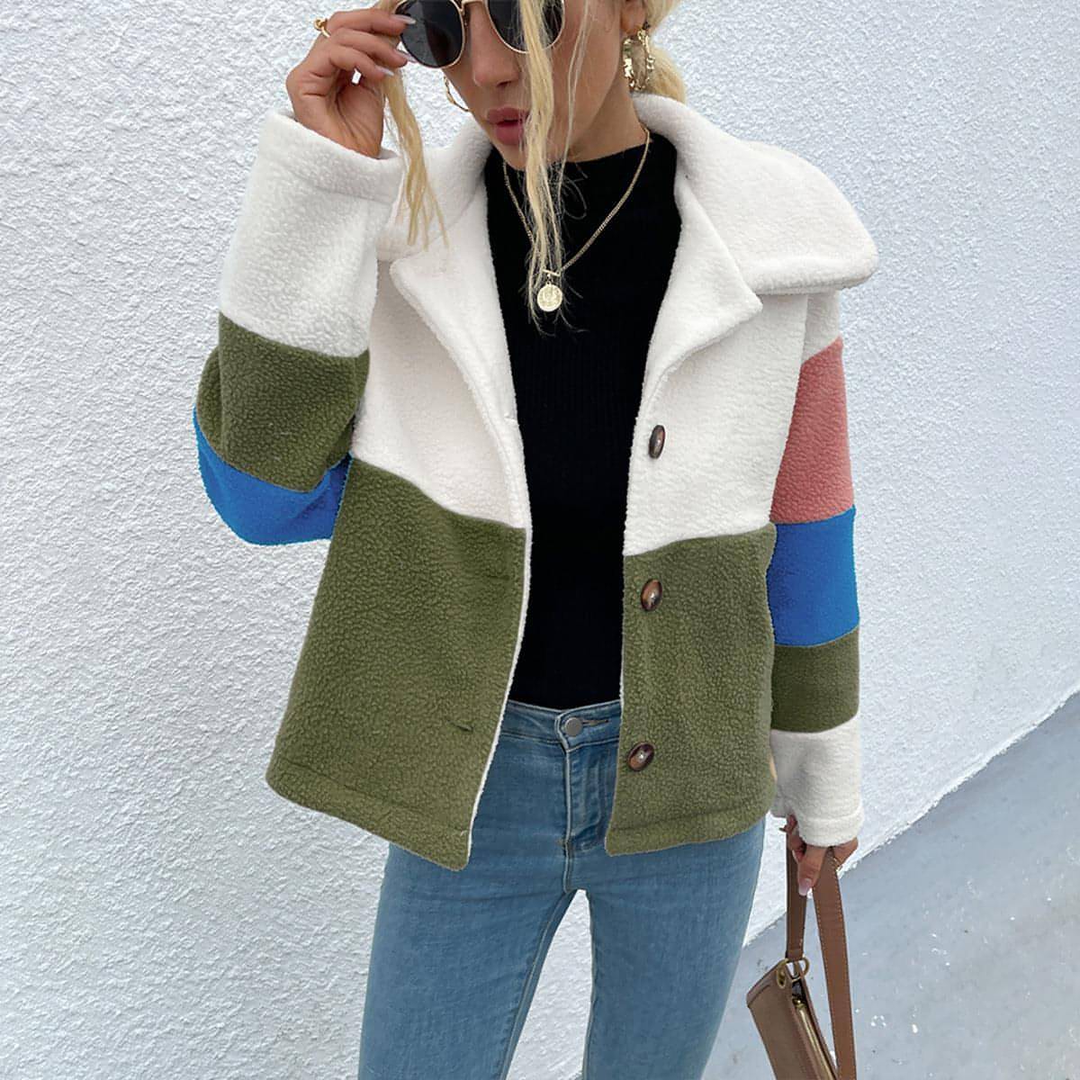 Signal Button Down Collared Jacket