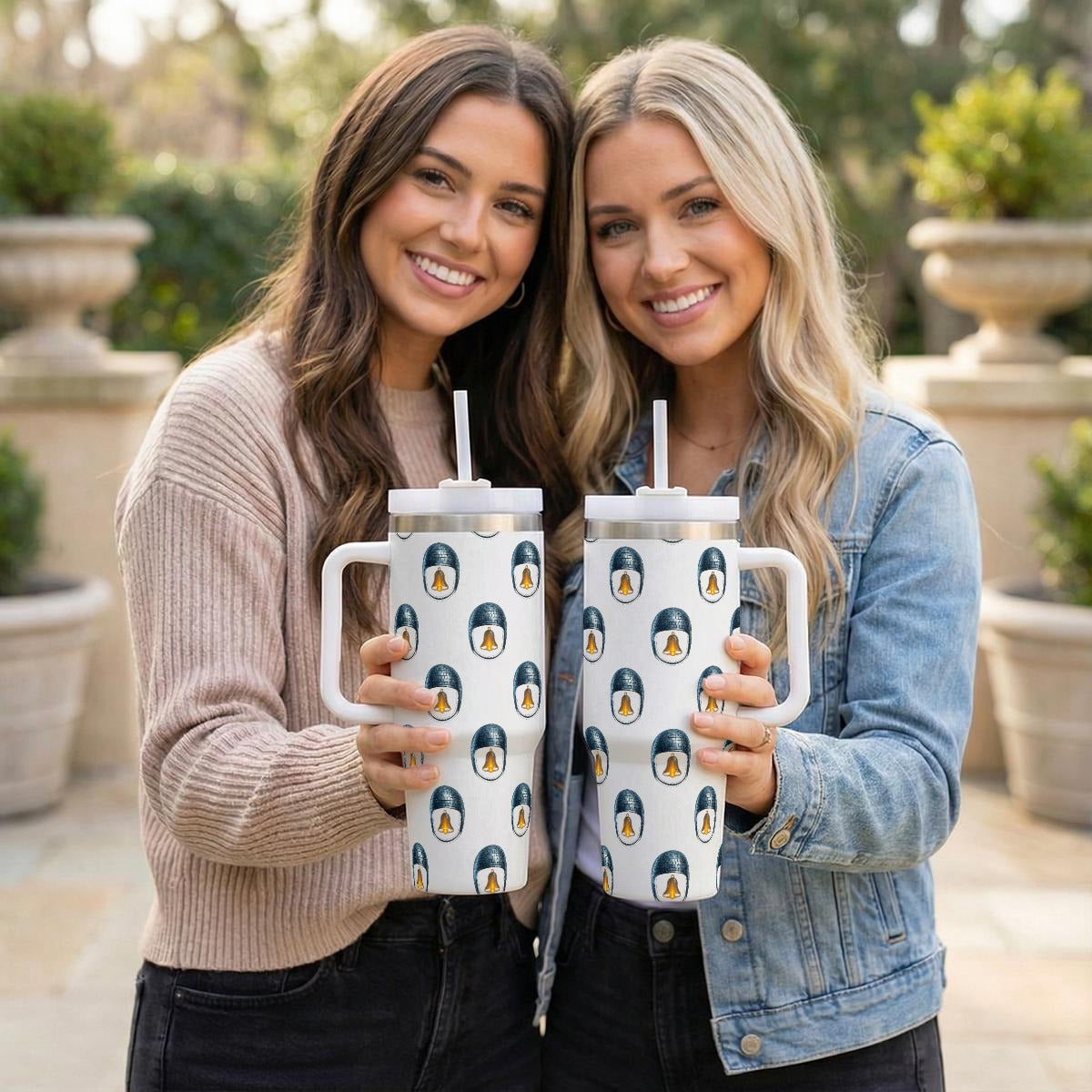 40 oz Tumbler With Handle Printed in USA