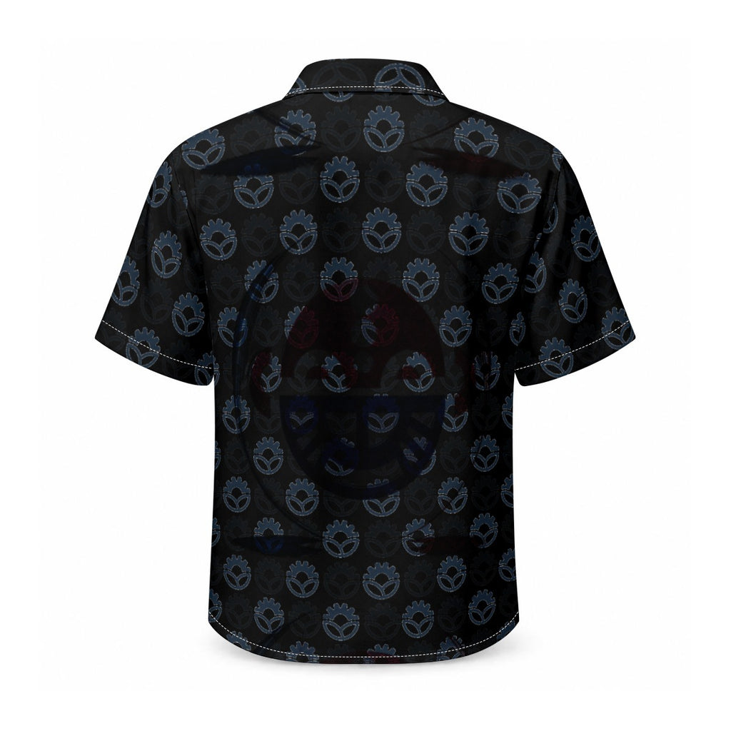 All-Over Print Men's Hawaiian Shirt With Pocket