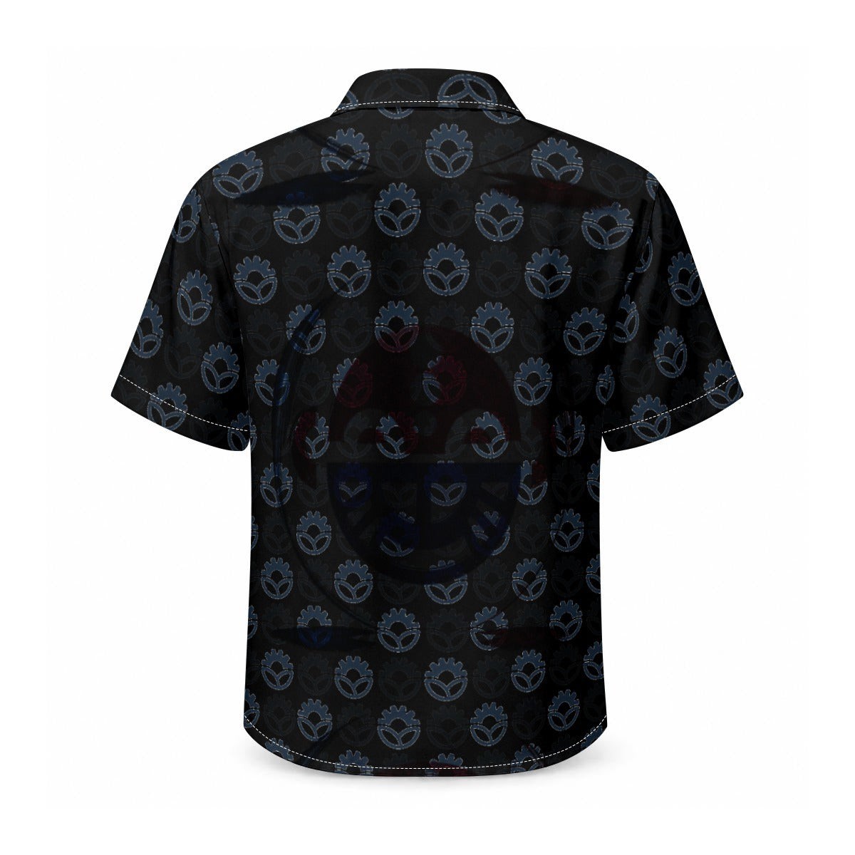 All-Over Print Men's Hawaiian Shirt With Pocket