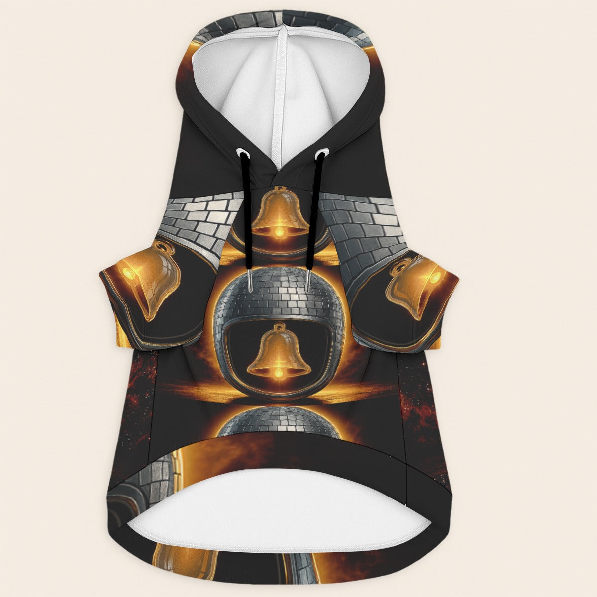 All-Over Print Hooded Sweatshirt|310GSM Cotton