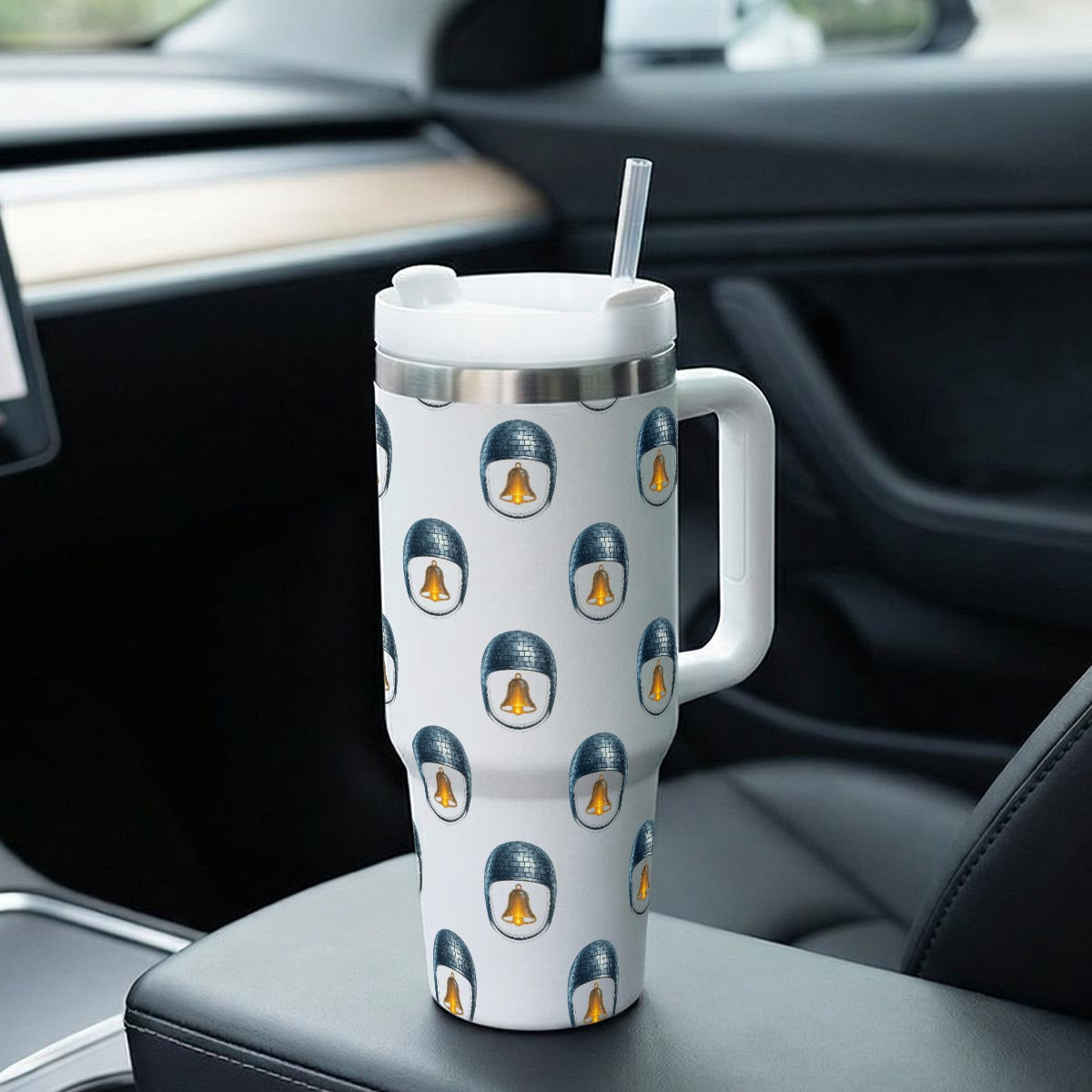 40 oz Tumbler With Handle Printed in USA
