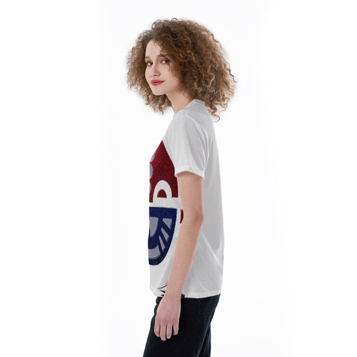 All-Over Print Women's Mesh T-shirt — Bezeek Fasion