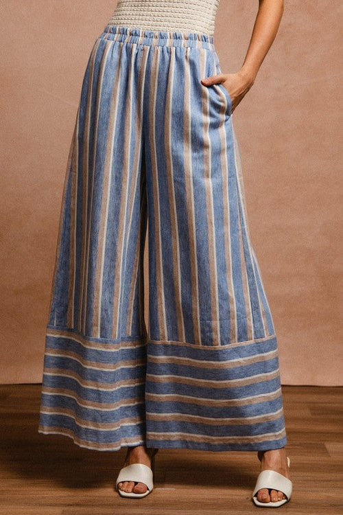 Signal Wide Leg — BiBi Striped