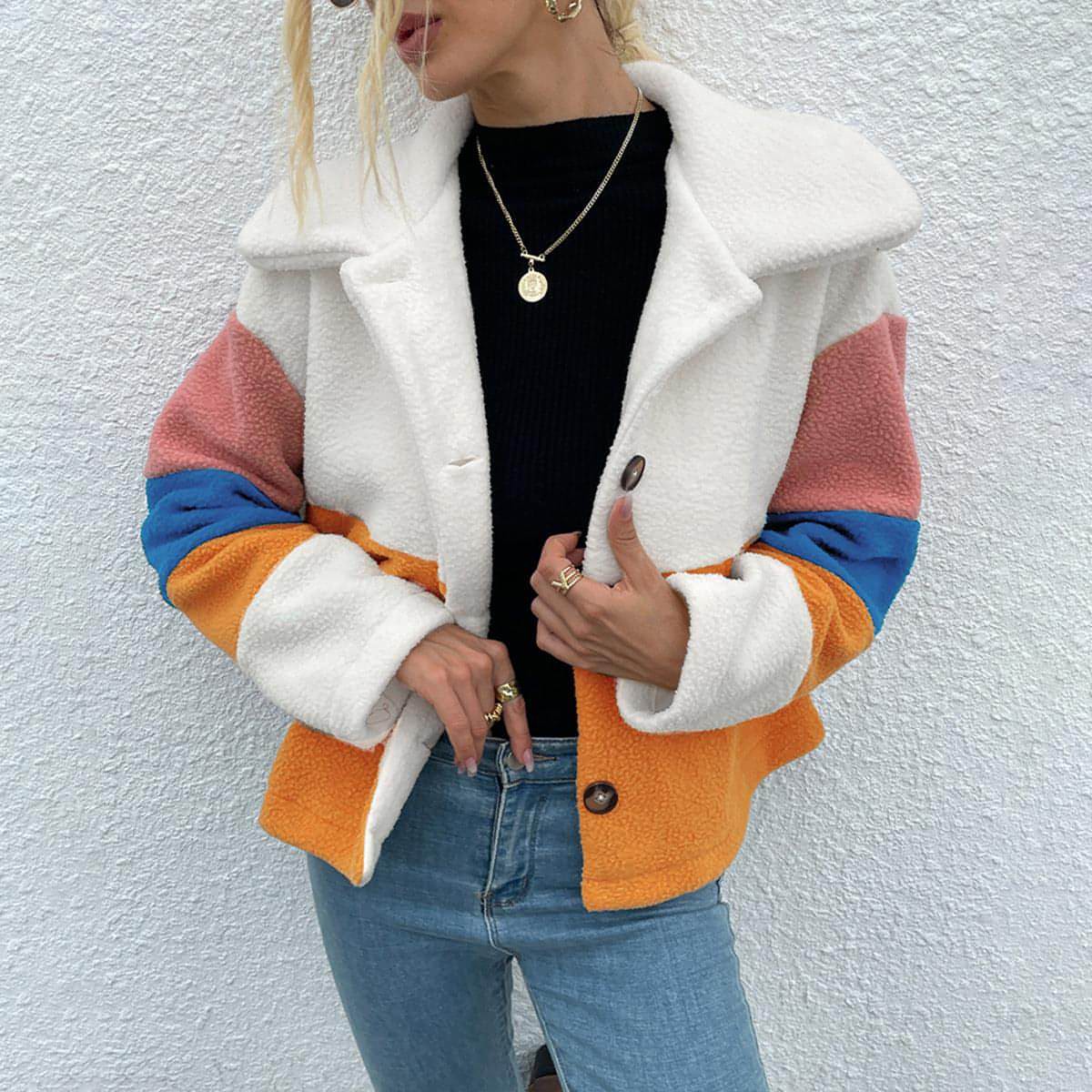Signal Button Down Collared Jacket