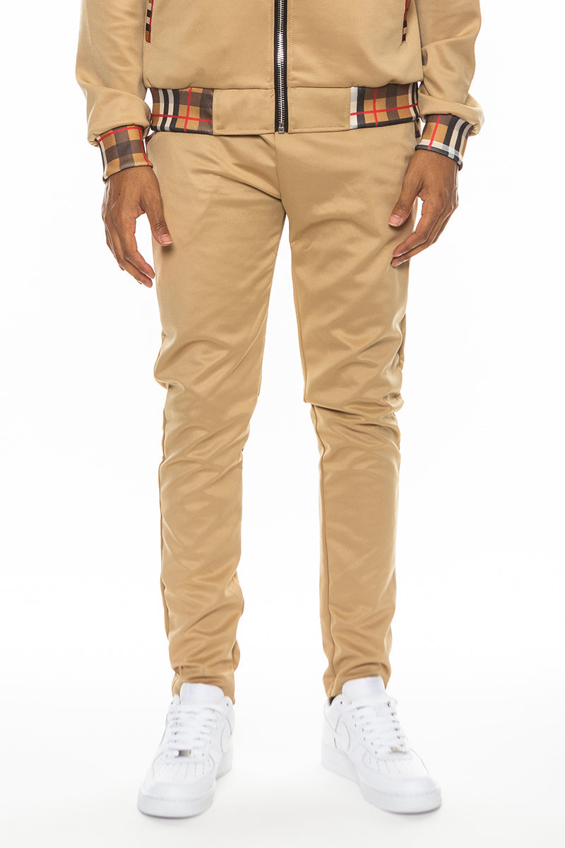 Signal Track Pant — Checkered Detail