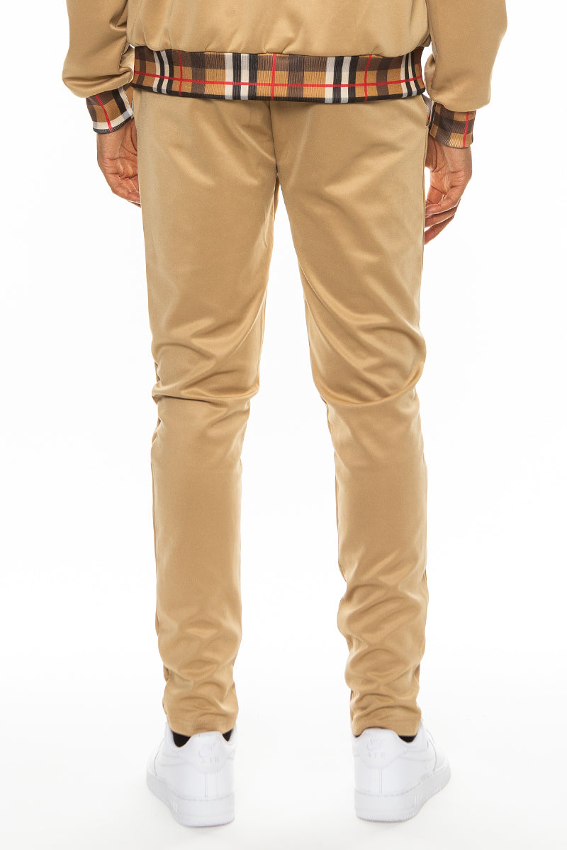 Signal Track Pant — Checkered Detail