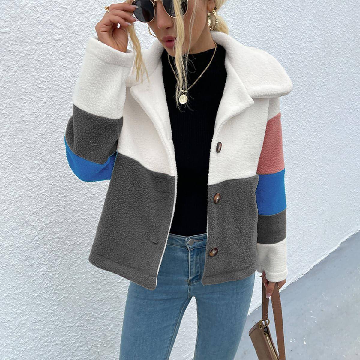 Signal Button Down Collared Jacket
