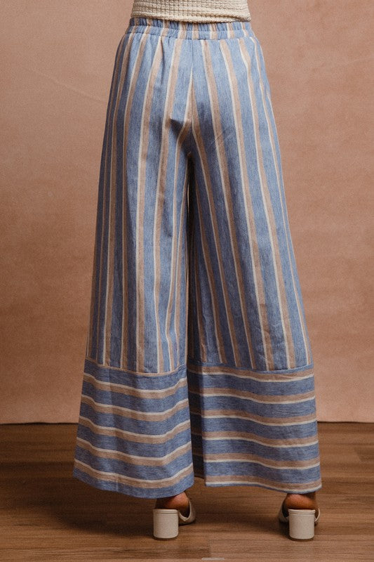 Signal Wide Leg — BiBi Striped