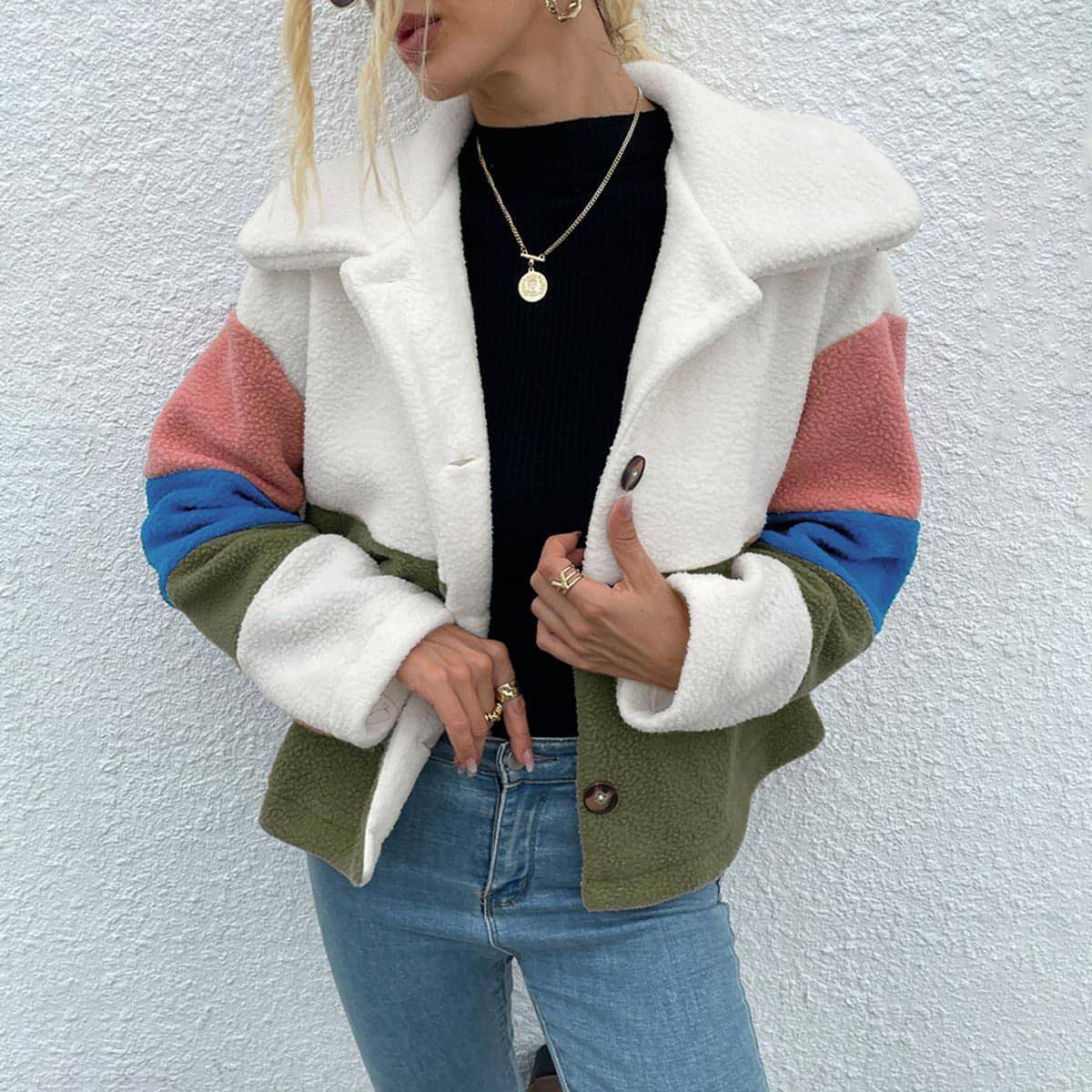 Signal Button Down Collared Jacket