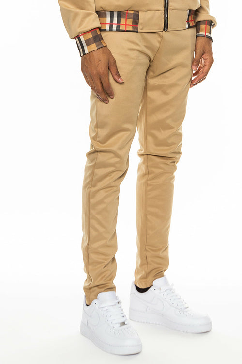 Signal Track Pant — Checkered Detail