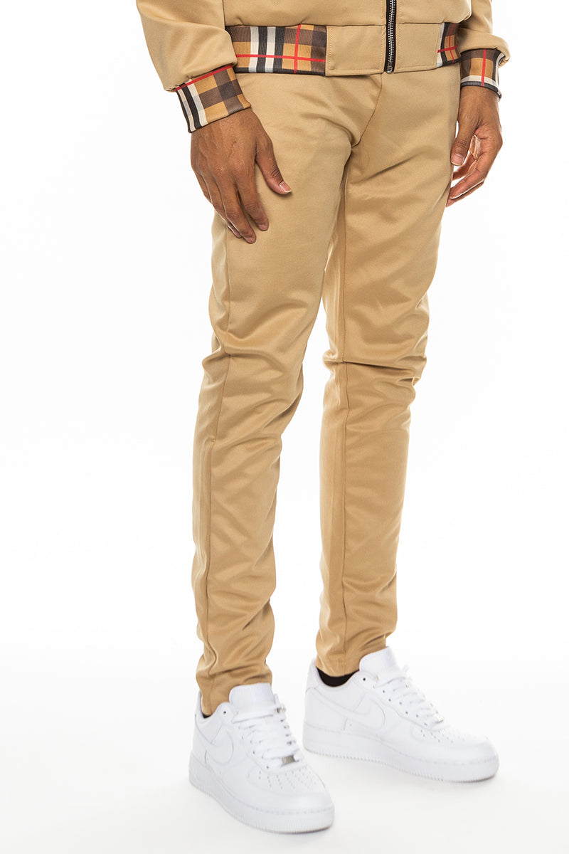 Signal Track Pant — Checkered Detail